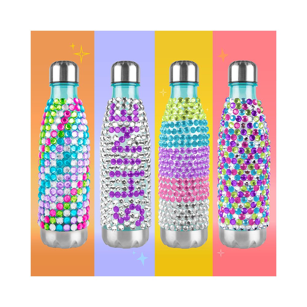 Fashion Angels Design Your Own Jeweled Water Bottle Kit - Mastermind Toys___223643