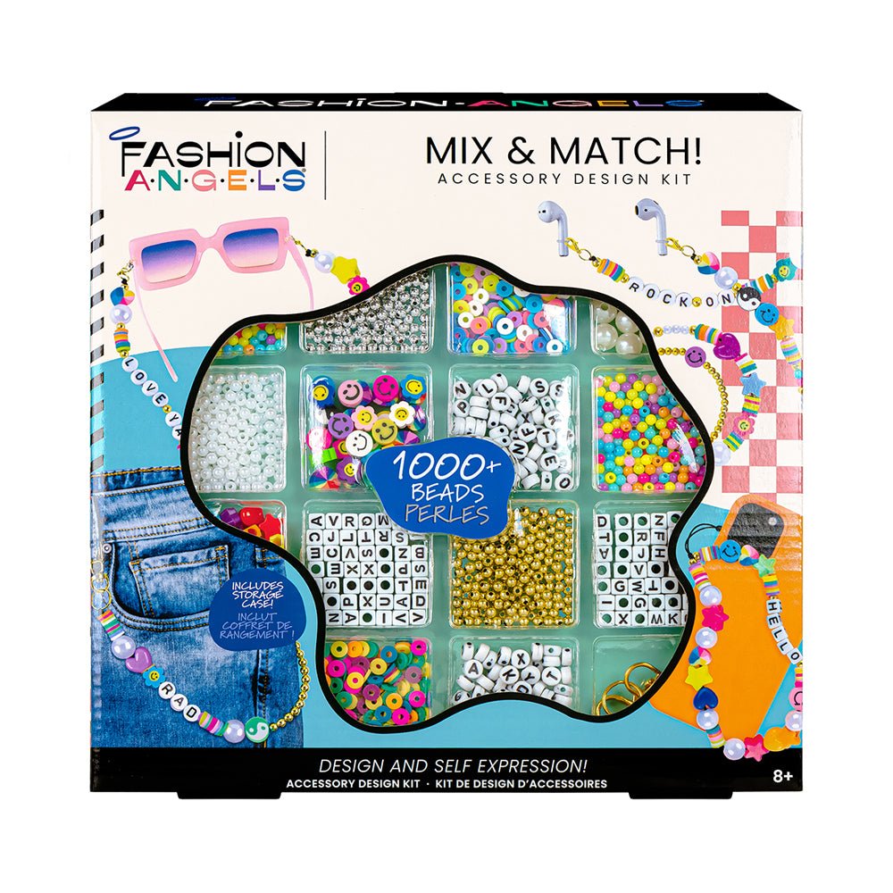 Fashion Angels Mix & Match Accessory Bead Kit - Mastermind Toys___228367