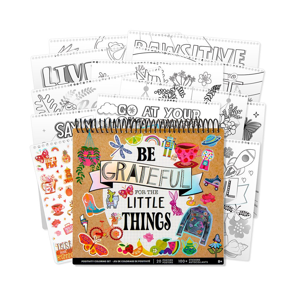 Fashion Angels Positivity Posters Coloring Set - Mastermind Toys___228360