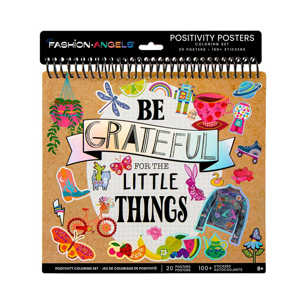 Fashion Angels Positivity Posters Coloring Set - Mastermind Toys___228360