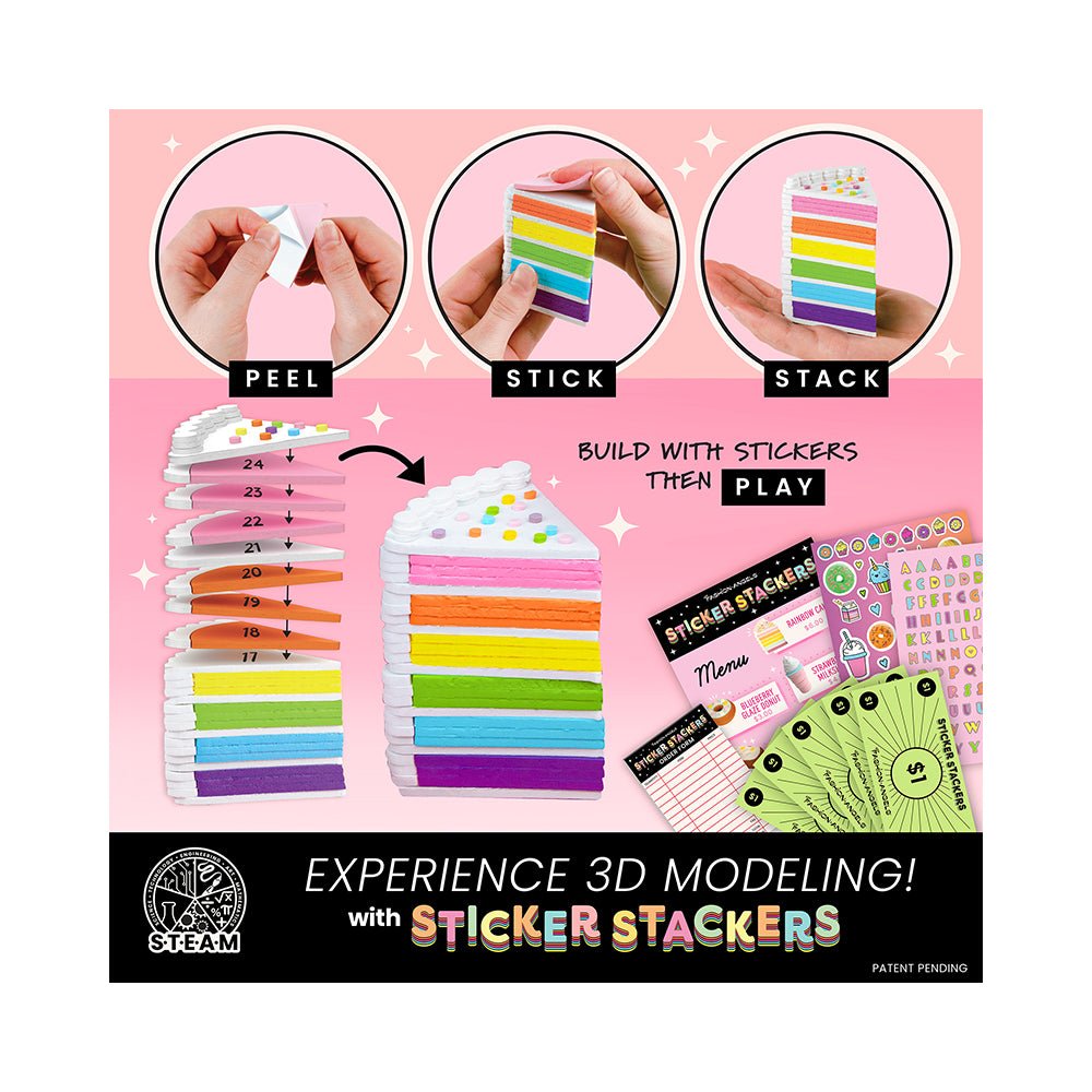 Fashion Angels STACK ATTACK Sticker Stacking System - Bakery - Mastermind Toys___228375