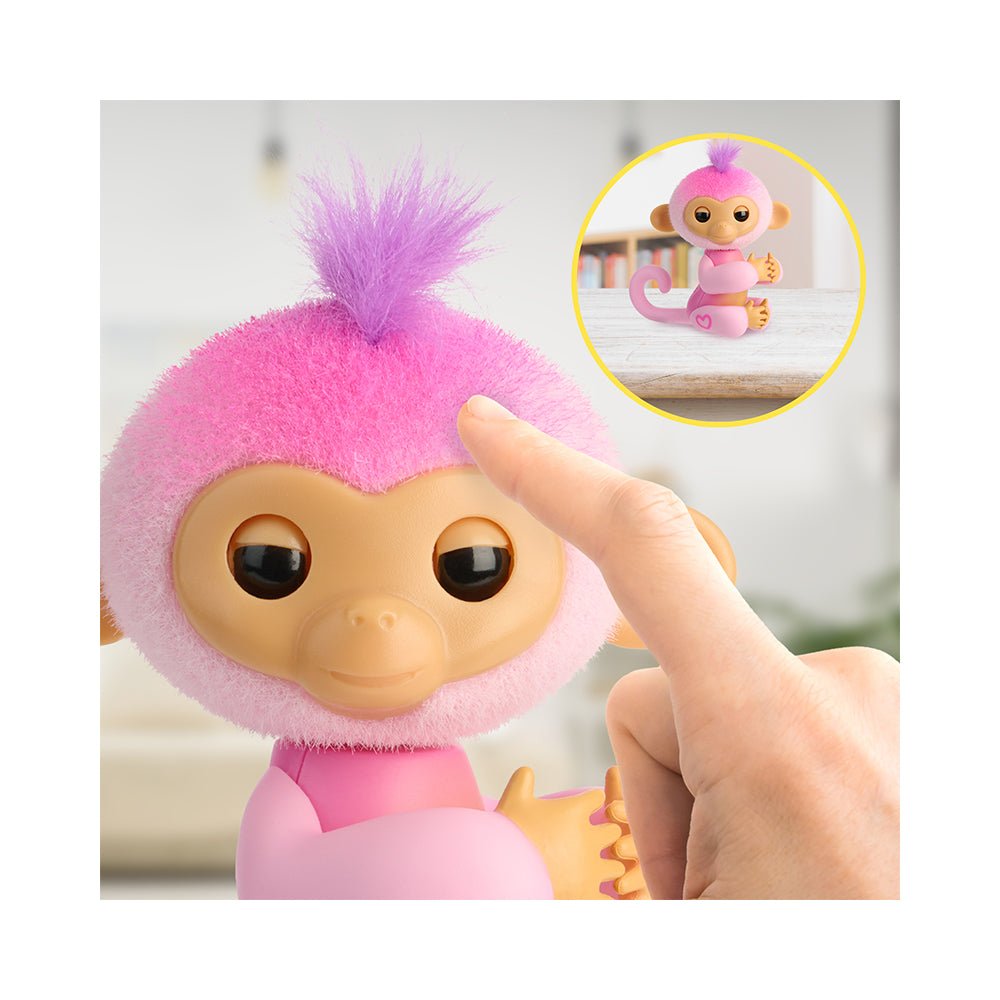 Fingerlings 2.0 Basic Monkey Pink - Harmony - Mastermind Toys___231224