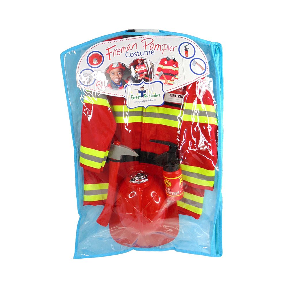 Firefighter Set Includes 5 Accessories, Size 3 - 4 - Mastermind Toys___231569