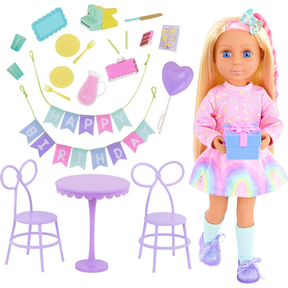 Glitter Girls Evie 14" Doll with Birthday Playset - Mastermind Toys___237359