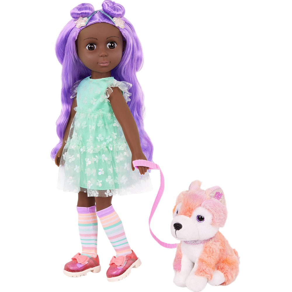 Glitter Girls Neve 14" Doll with Pet Dog Candy - Mastermind Toys___237358