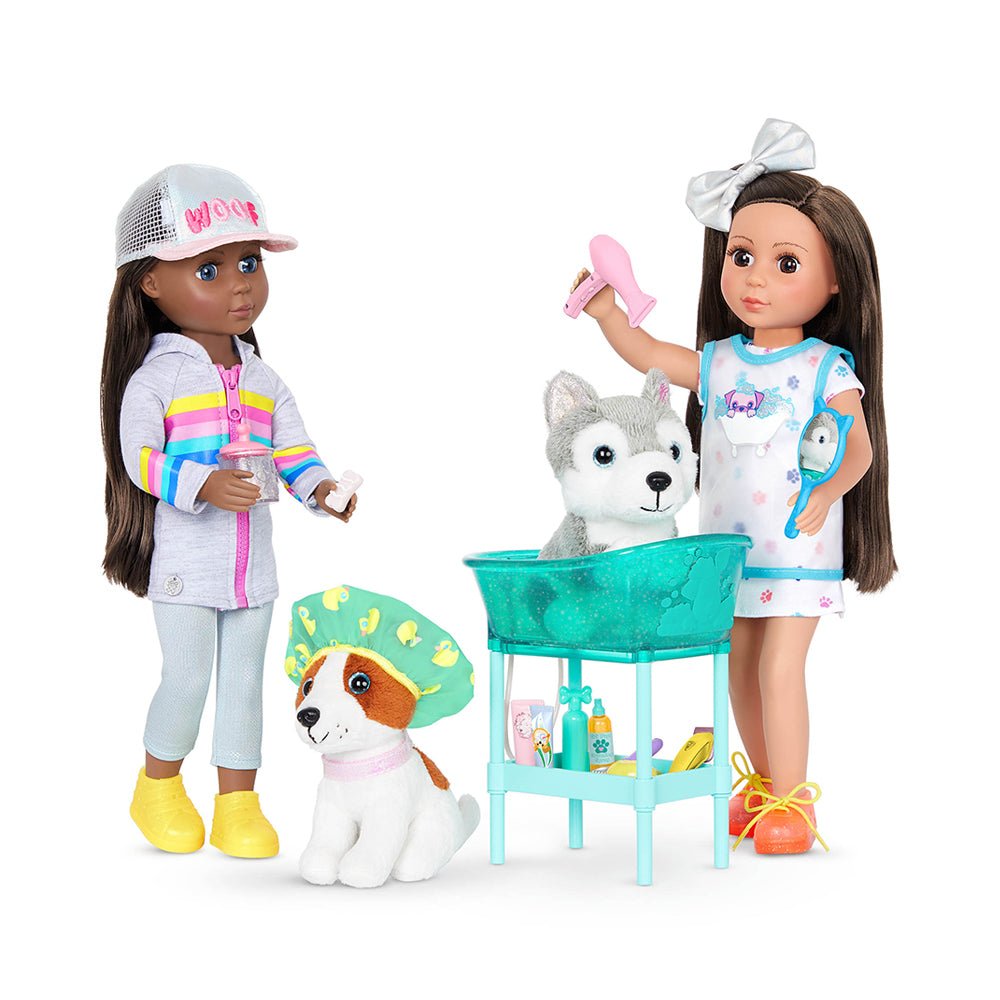 Glitter Girls Pup Grooming Cart Set - Mastermind Toys___220877