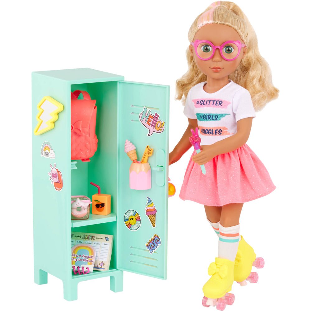 Glitter Girls Sunnie 14" Doll with School Locker Playset - Mastermind Toys___237356