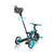 GLOBBER Explorer Trike 4 - in - 1 Teal Tricycle - Mastermind Toys___216409