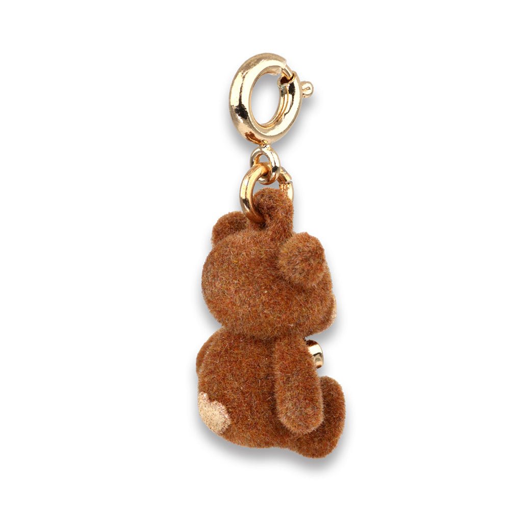 Gold Fuzzy Bear Charm - Mastermind Toys___232850