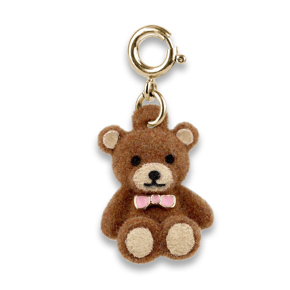 Gold Fuzzy Bear Charm - Mastermind Toys___232850