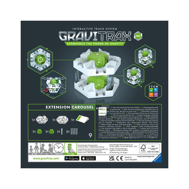 GraviTrax PRO Carousel - Mastermind Toys___227026