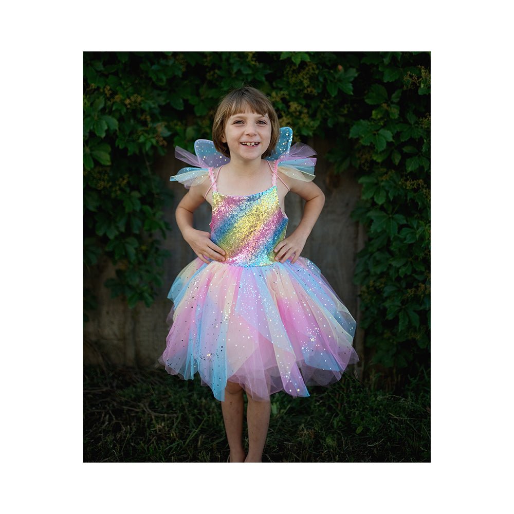 Great Pretenders Magical Fairy Dress & Wings, Size 5 - 6 - Mastermind Toys___220937