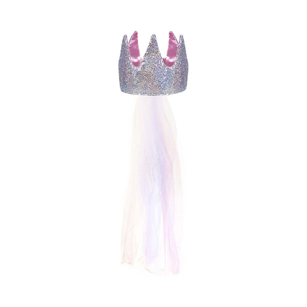 Great Pretenders Sequins Crown with Veil - Mastermind Toys___217626