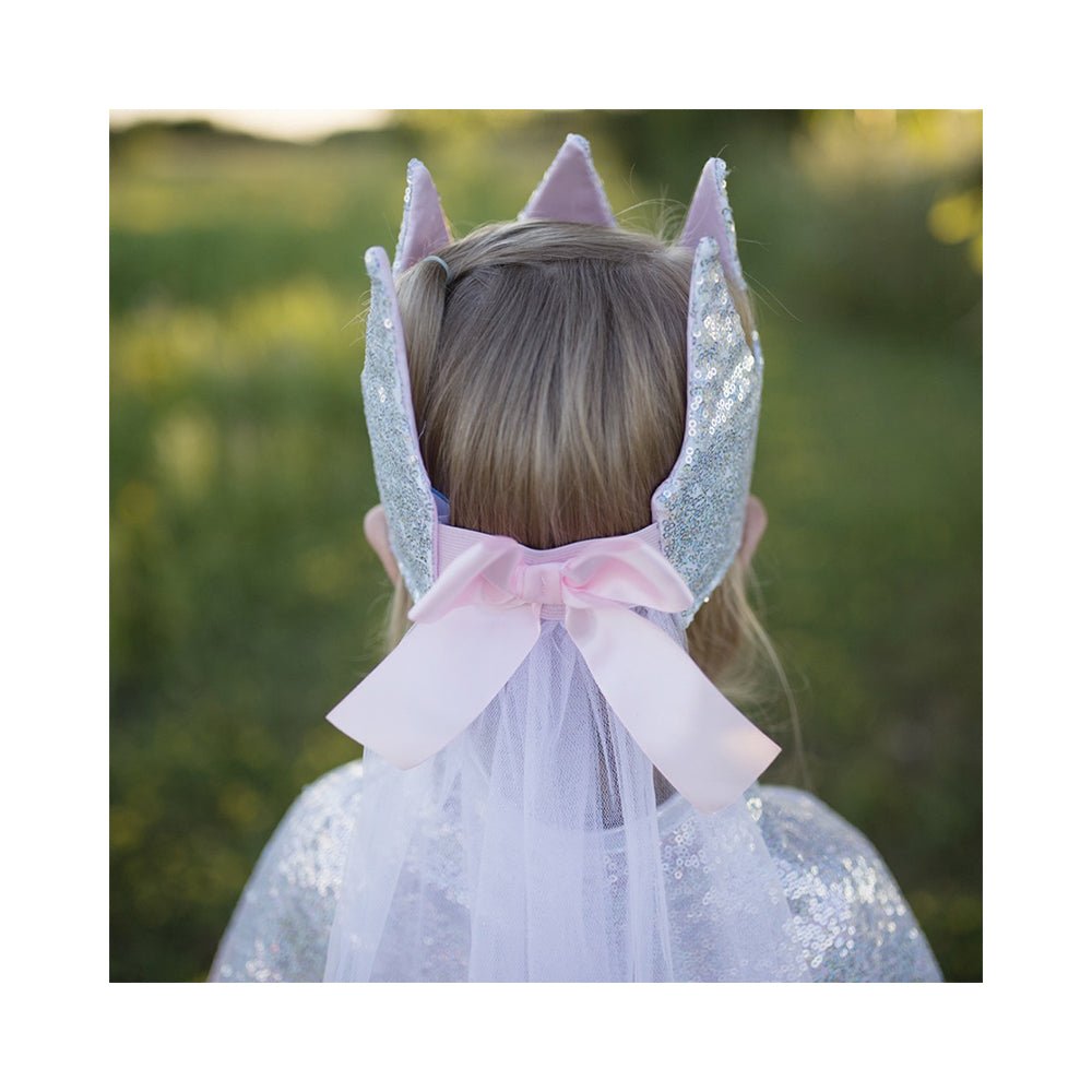 Great Pretenders Sequins Crown with Veil - Mastermind Toys___217626