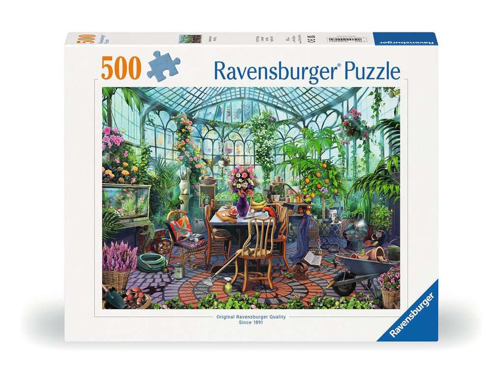 Greenhouse Morning 500 pc Puzzle - Mastermind Toys___233221