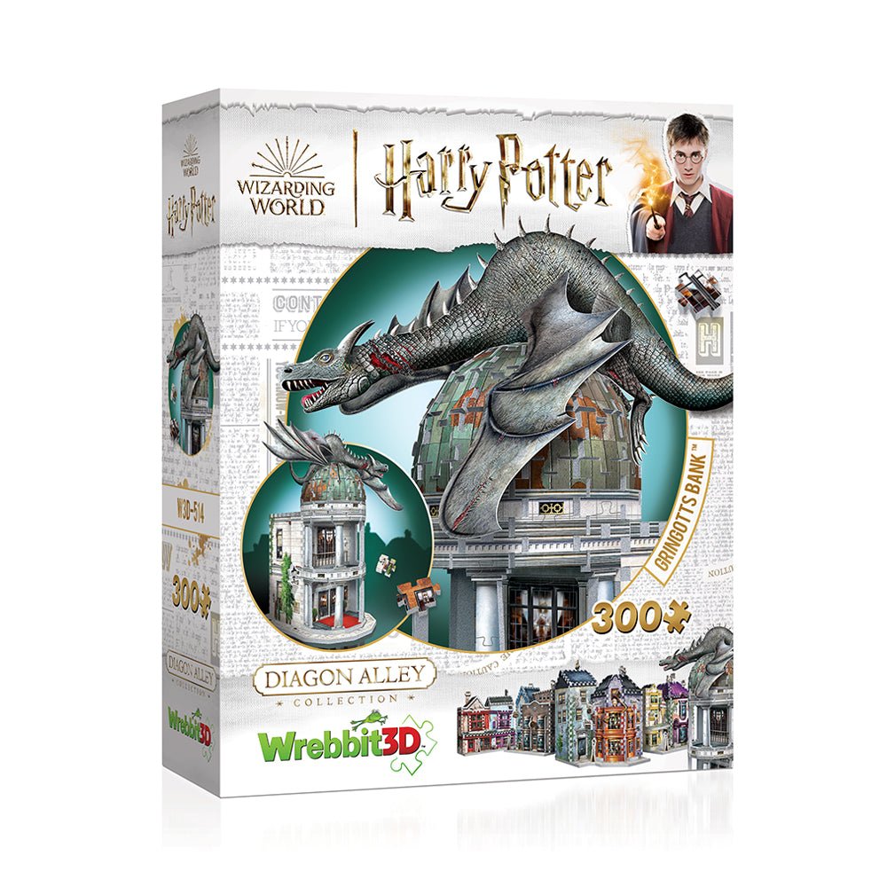 Gringotts Bank Wrebbit3D Jigsaw Puzzle (300 - Piece) - Mastermind Toys___227014