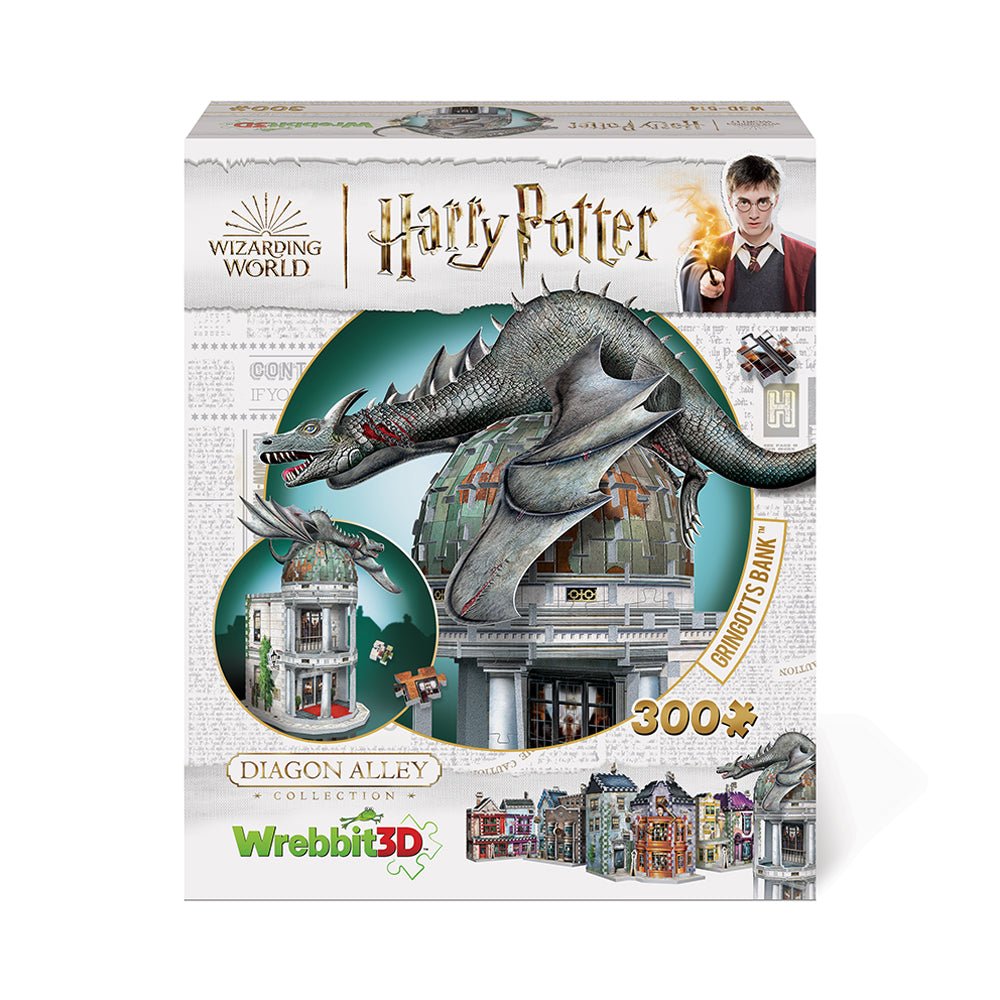 Gringotts Bank Wrebbit3D Jigsaw Puzzle (300 - Piece) - Mastermind Toys___227014