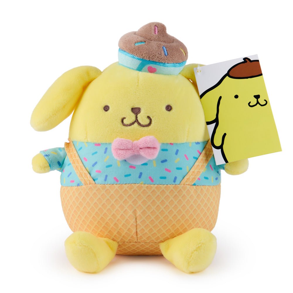 GUND Sanrio Hello Kitty and Friends Pompompurin Ice Cream Plush - Mastermind Toys___241017