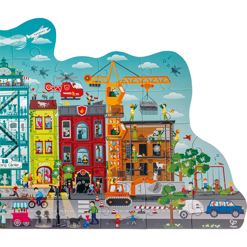 Hape Animated City Puzzle - Mastermind Toys___235587