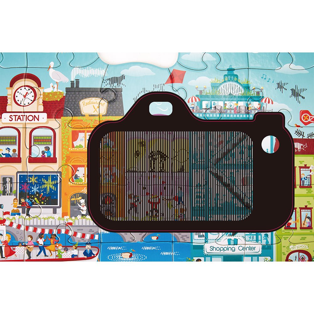 Hape Animated City Puzzle - Mastermind Toys___235587