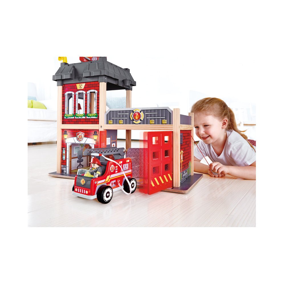 Hape City Fire Station - Mastermind Toys___209641