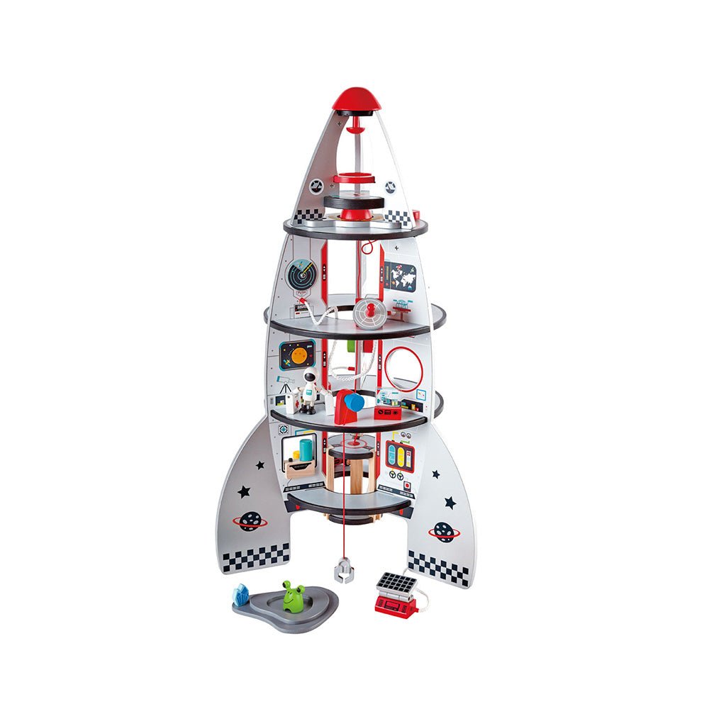 Hape Four - Stage Rocket Ship - Mastermind Toys___200496