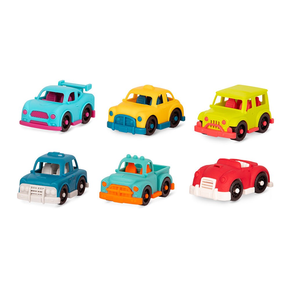 Happy Cruisers, 6 Mini Vehicles - Mastermind Toys___233065