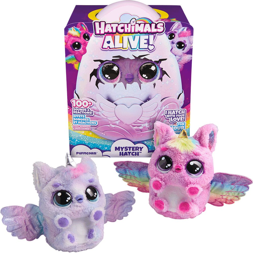 Hatchimals Alive Mystery Hatch Pufficorn - Mastermind Toys___236989