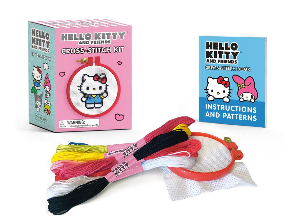 HELLO KITTY AND FRIENDS CROSS - STITCH KIT - Mastermind Toys___236901