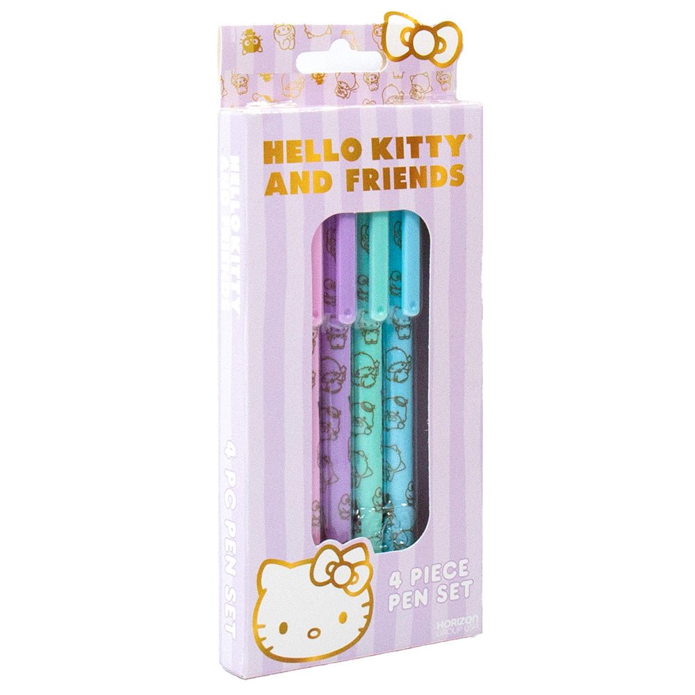 Hello Kitty Kawaii 4 - Piece Pen Set - Mastermind Toys___240879