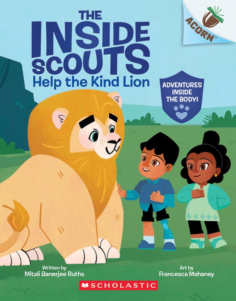 Help the Kind Lion: An Acorn Book (The Inside Scouts #1) - Mastermind Toys___235808