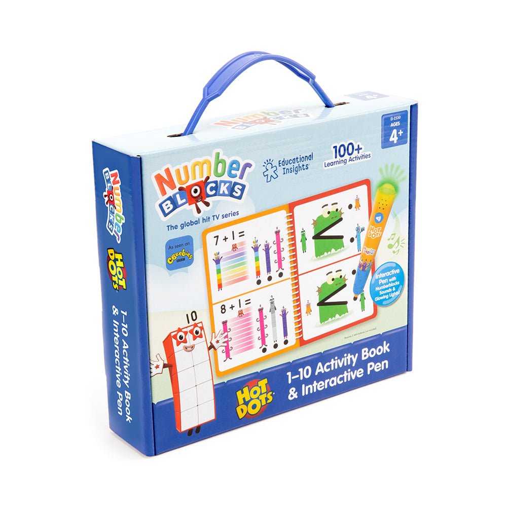 Hot Dots Numberblocks 1 - 10 Activity Book - Mastermind Toys___228338