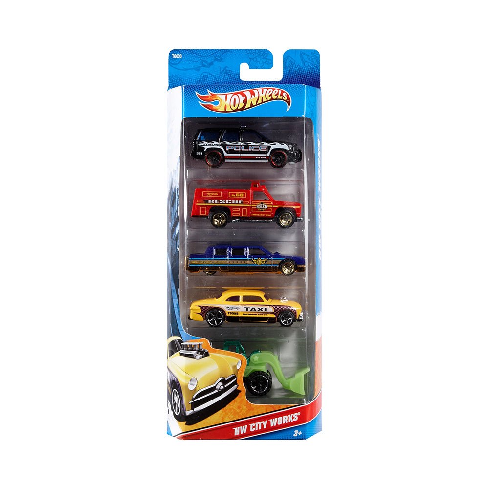 Hot Wheels Basic Car Assorted 5 Pack - Mastermind Toys___228955