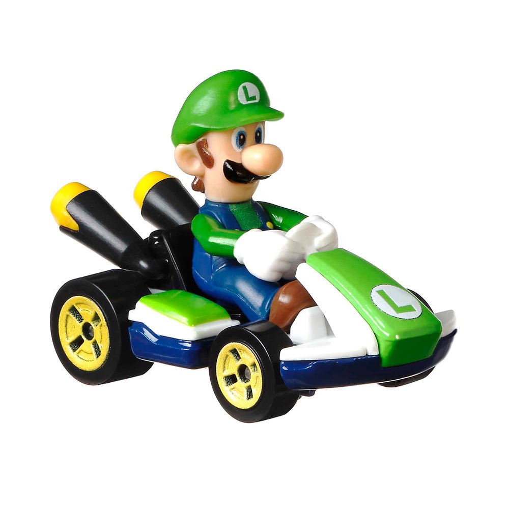 Hot Wheels Mario Kart Diecast Character Car Assorted - Mastermind Toys___231326