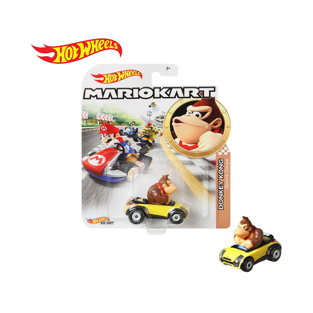 Hot Wheels Mario Kart Diecast Character Car Assorted - Mastermind Toys___231326