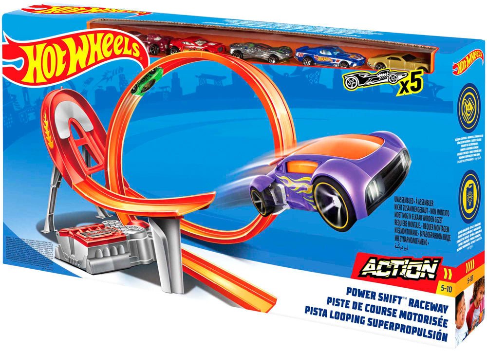 Hot Wheels Power Shift Raceway Track Set - Mastermind Toys___232798