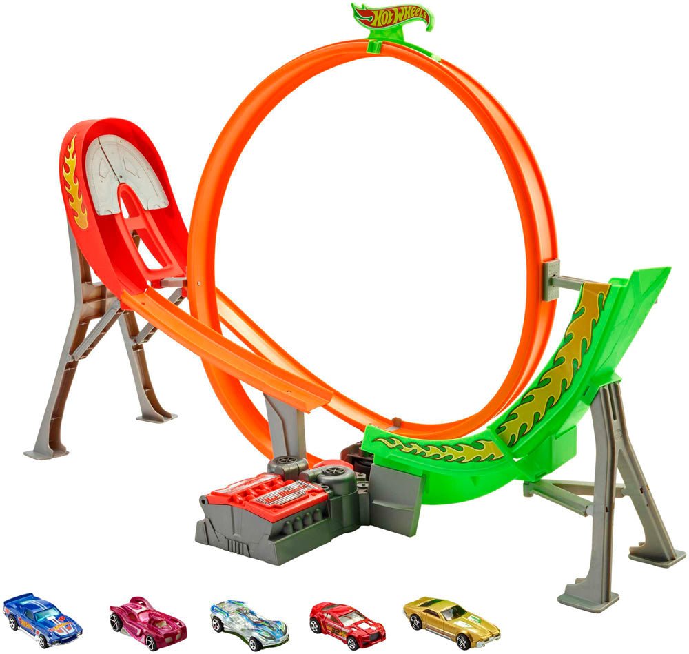 Hot Wheels Power Shift Raceway Track Set - Mastermind Toys___232798