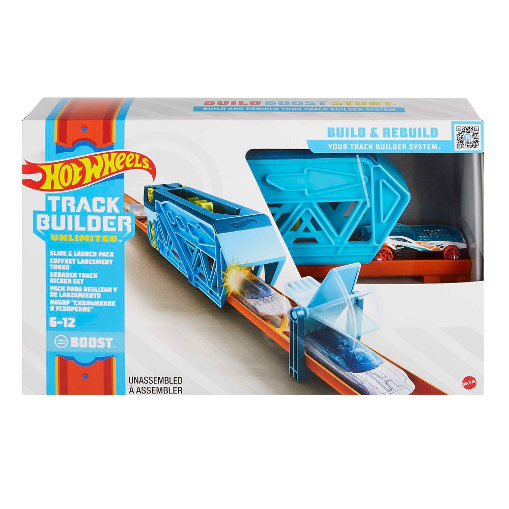 Hot Wheels Track Builder Unlimited Slide & Launch - Mastermind Toys___232802