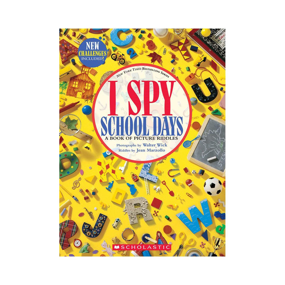 I Spy School Days: A Book of Picture Riddles - Mastermind Toys___221259