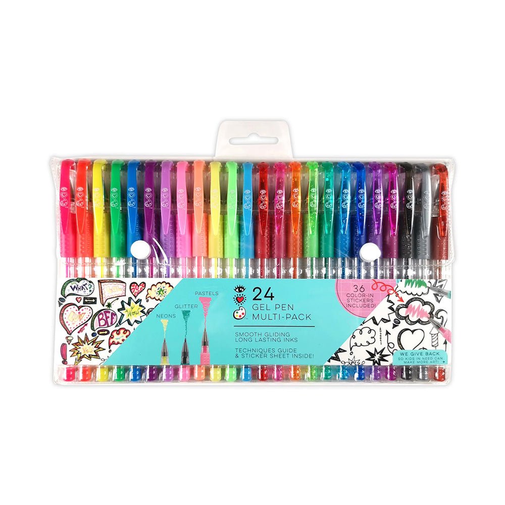 iHeartArt 24 Gel Pen Multi - Pack - Mastermind Toys___223468