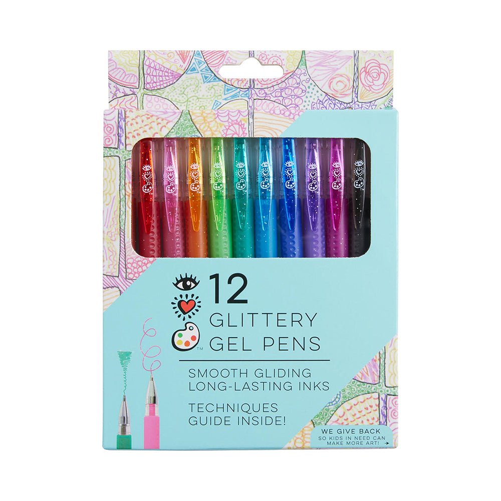 iHeartArt Glitter Gel Pens 12pk - Mastermind Toys___218181