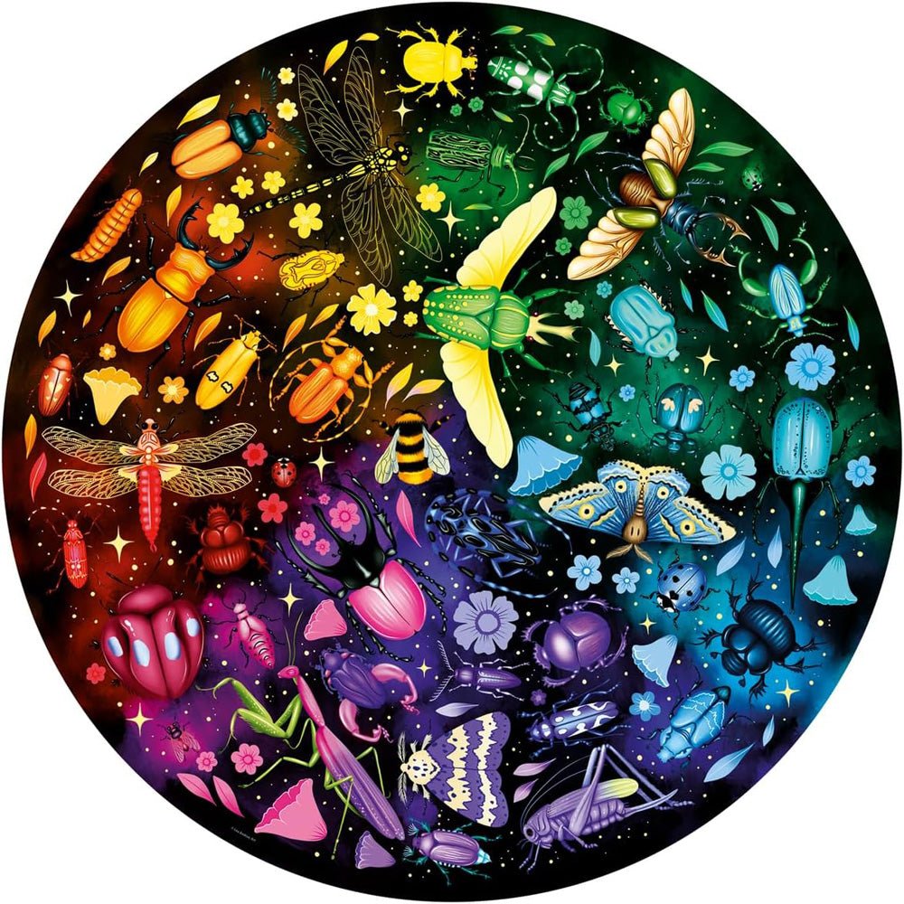 Insects 500 Pc Round Puzzle - Mastermind Toys___237190