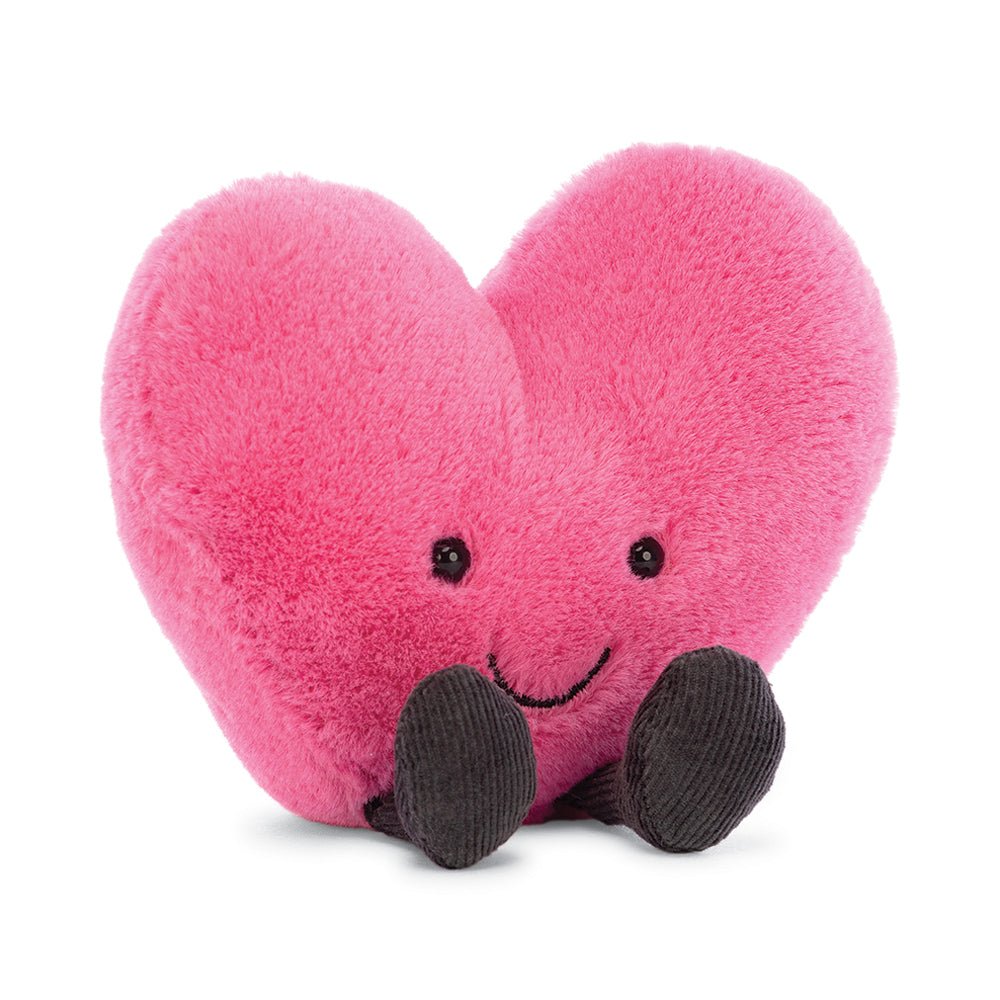 Jellycat Amuseable Pink Heart Small - Mastermind Toys___228423