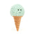 Jellycat Mint Ice Cream Cone Plush - Mastermind Toys___223521