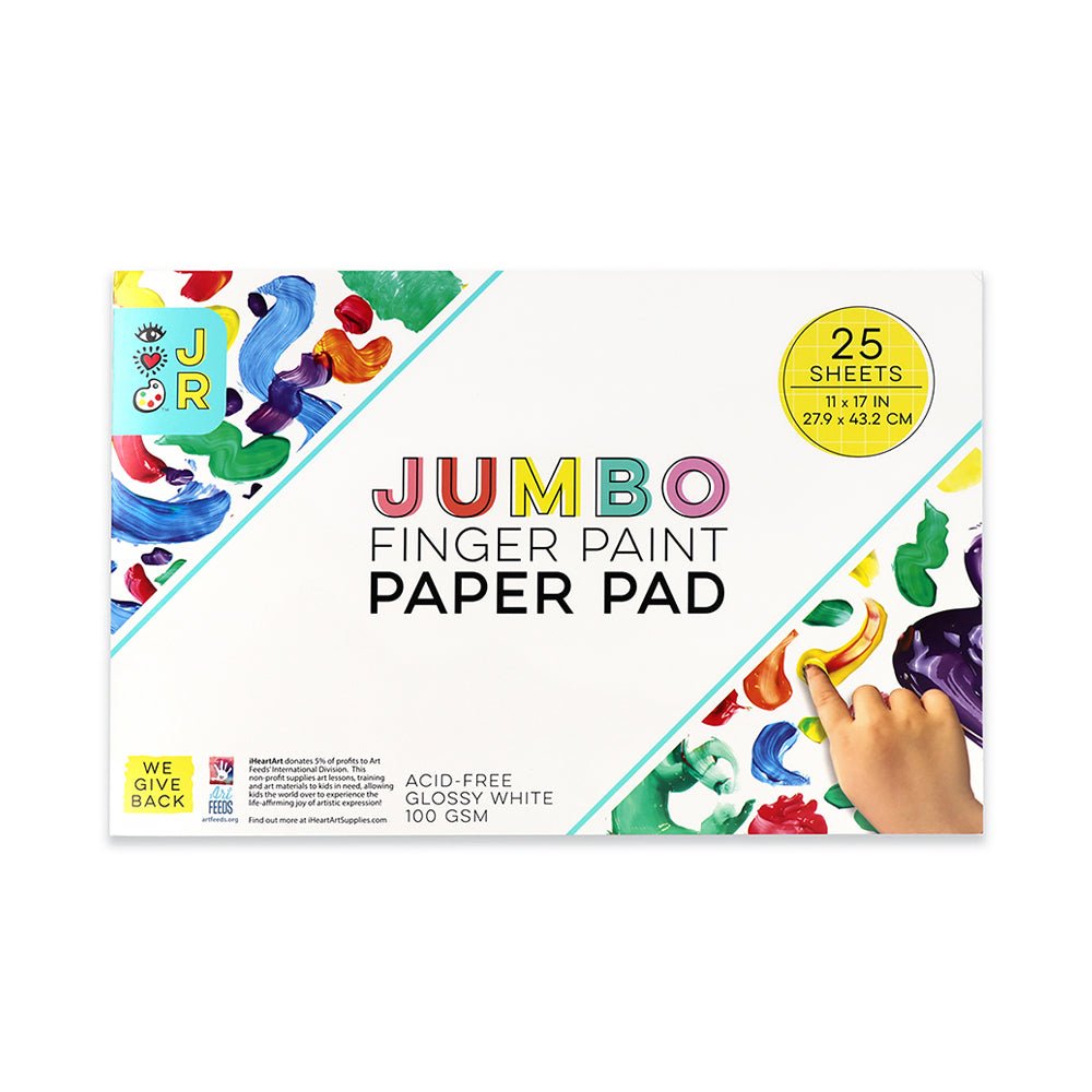 JR Finger Paint Paper - 25, 11" x 17" - Mastermind Toys___226739