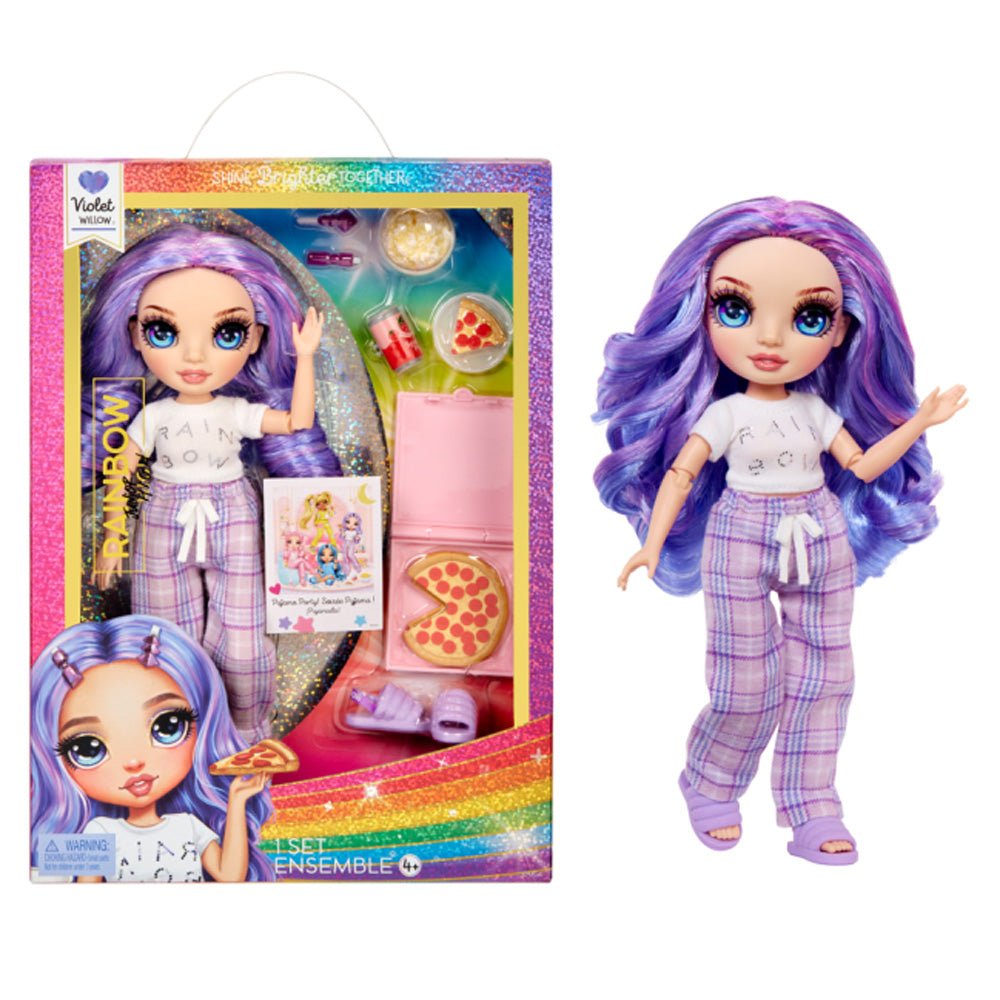 Junior High PJ Party Fashion Doll - Violet (Purple) - Mastermind Toys___232904