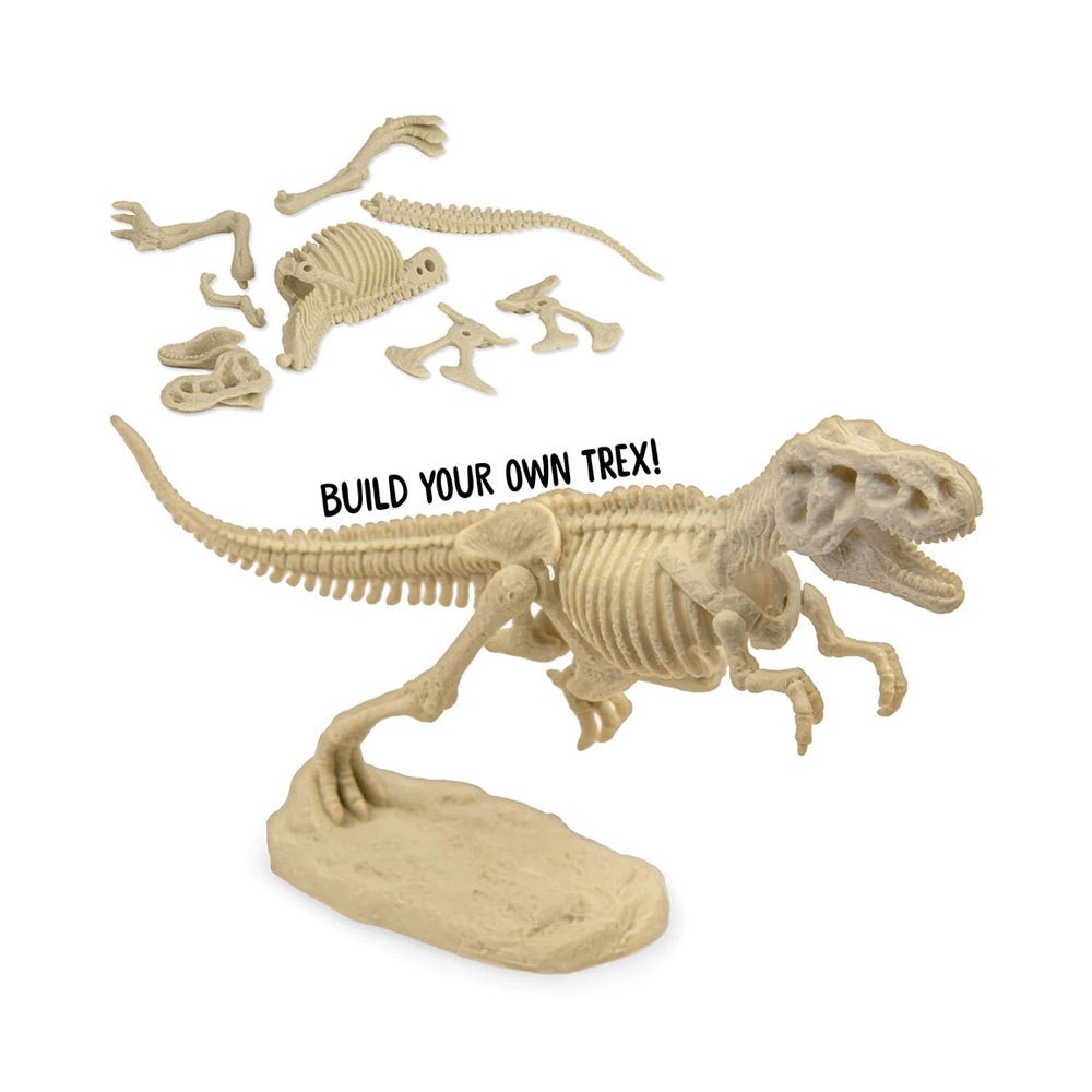 Jurassic World Dominion Dinosaur Dig Blue T Rex Amber Mastermind Toys