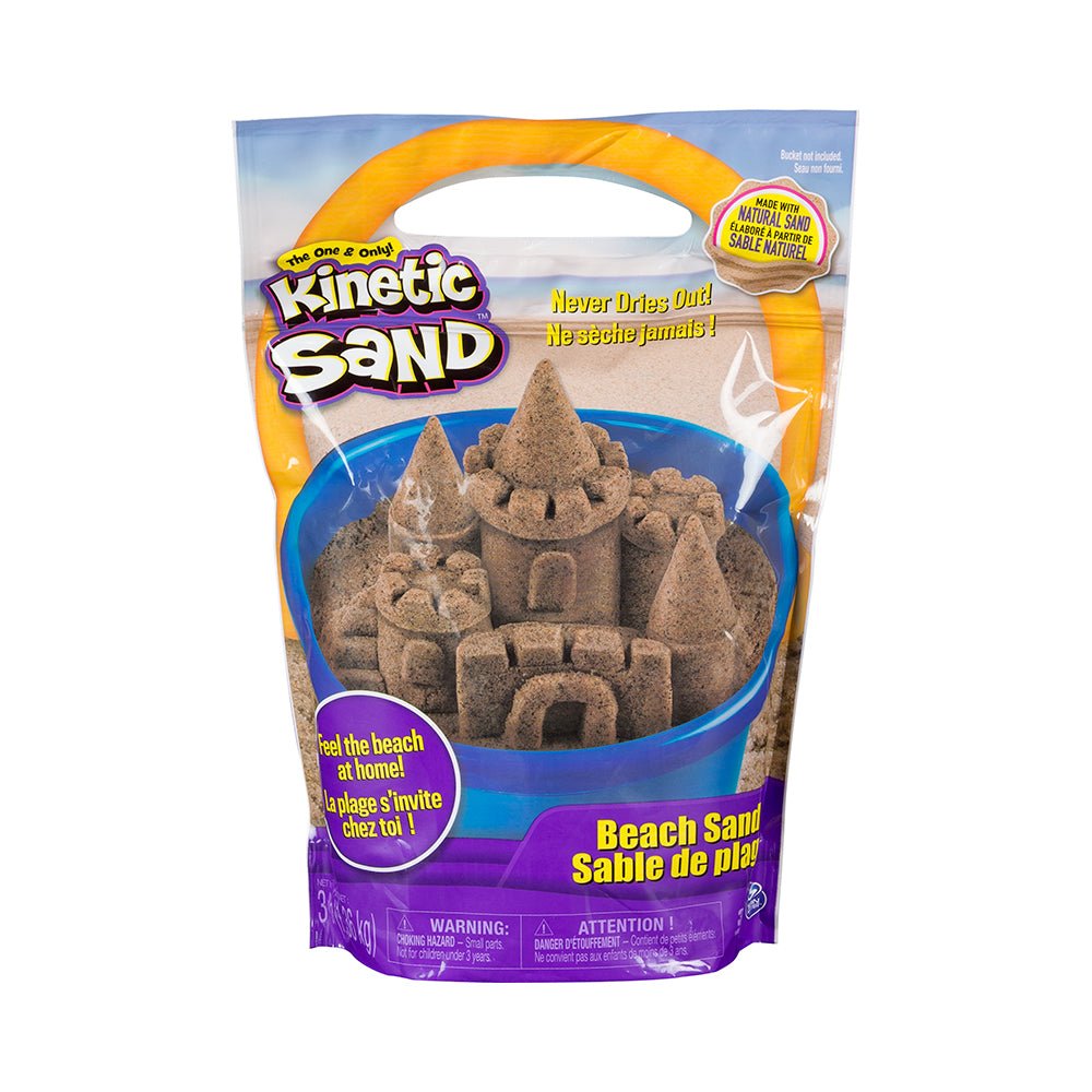 Kinetic Sand Beach Sand 3lb Bag - Mastermind Toys___214878