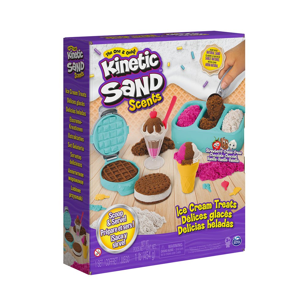 Kinetic Sand Ice Cream Playset Mastermind Toys