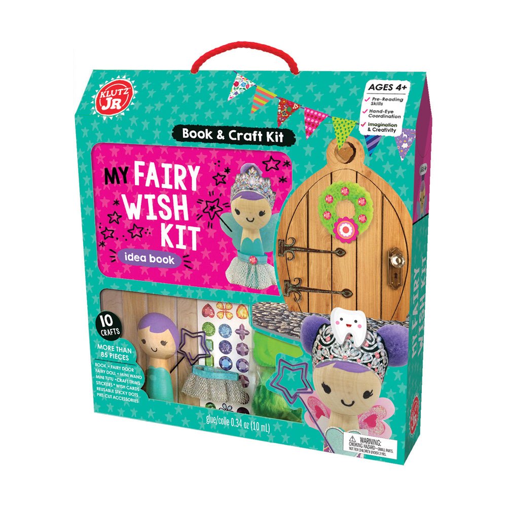 Klutz Jr My Fairy Wish Kit Book - Mastermind Toys___206005